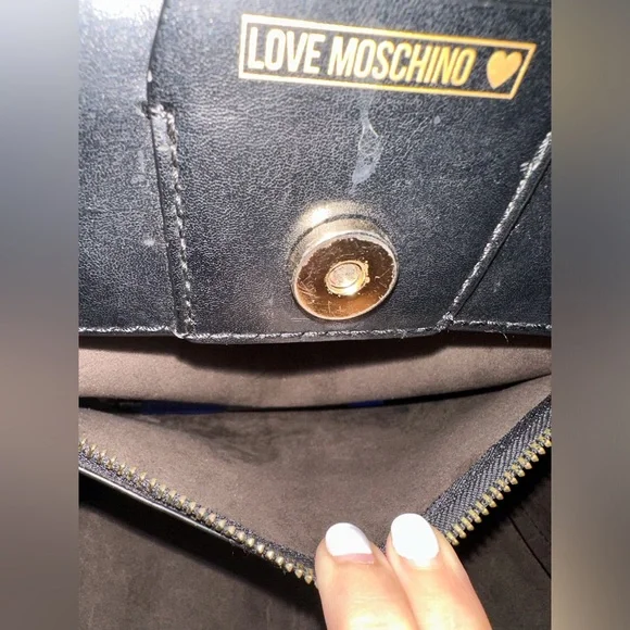 Love Moschino Vintage Leather Bag